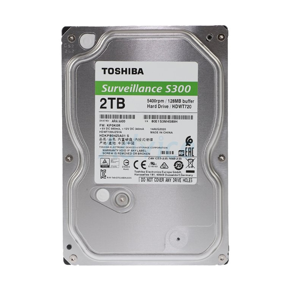 TOSHIBA ( 東芝 ) 2.5インチ HDD SATA 9.5mm 5400rpm 2TB